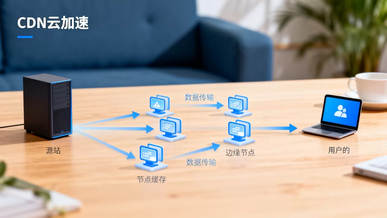 CDN云加速过程是怎样的？CDN加速原理详细解析