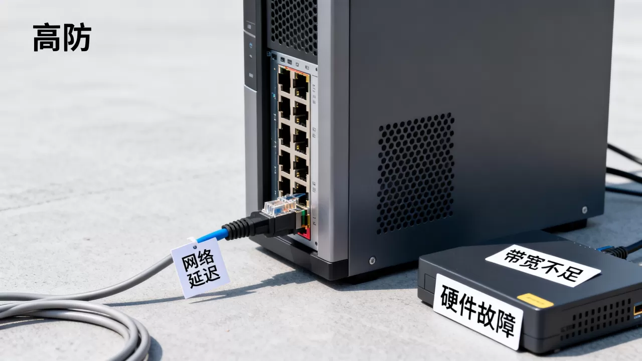 高防服务器为何频繁掉包？高防服务器掉包率高的原因