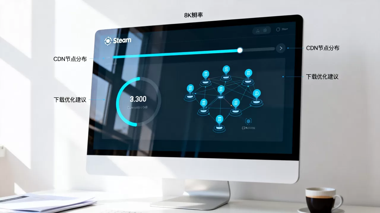 Steam下载有CDN是怎么回事?steam下载慢怎么办 Steam下载有CDN是怎么回事?steam下载慢怎么办