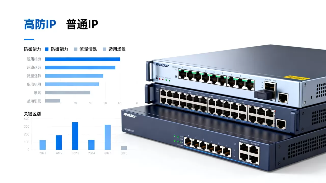 高防ip原理是什么？高防ip和普通ip有什么区别