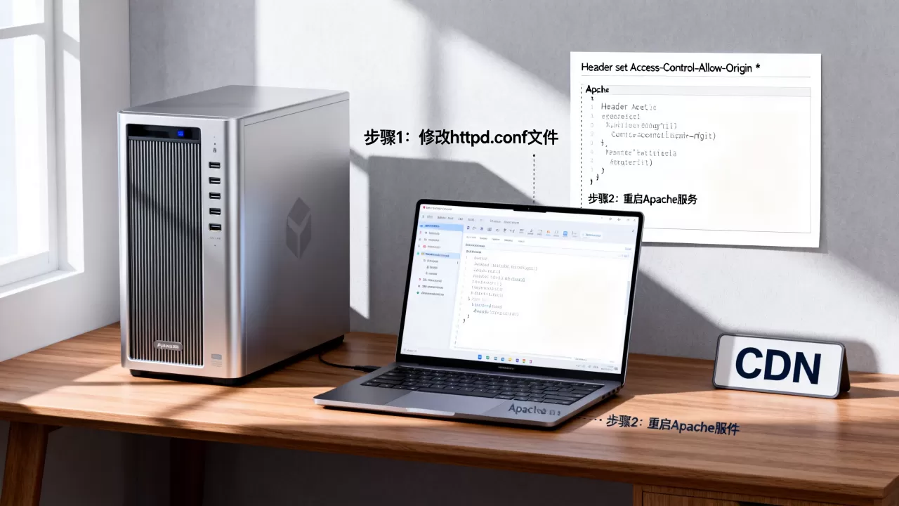 Apache CDN跨域报错怎么解决？Apache配置跨域访问的完整教程