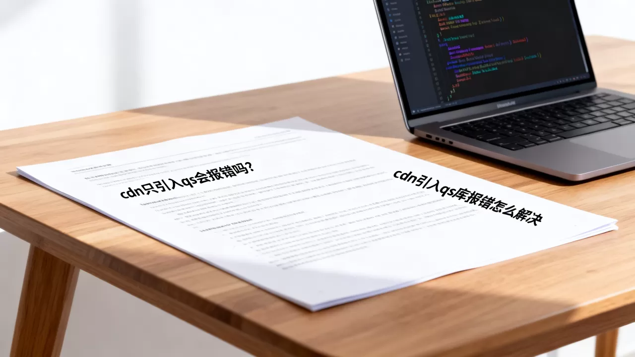 cdn只引入qs会报错吗？cdn引入qs库报错怎么解决