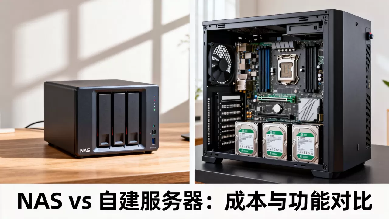 个人服务器和网络存储哪个更划算?NAS和自建服务器怎么选 个人服务器和网络存储哪个更划算?NAS和自建服务器怎么选
