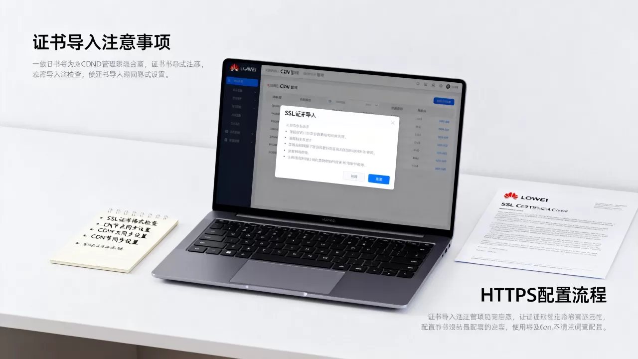 华为cdn导入ssl证书报错怎么办?如何配置https 华为cdn导入ssl证书报错怎么办?如何配置https