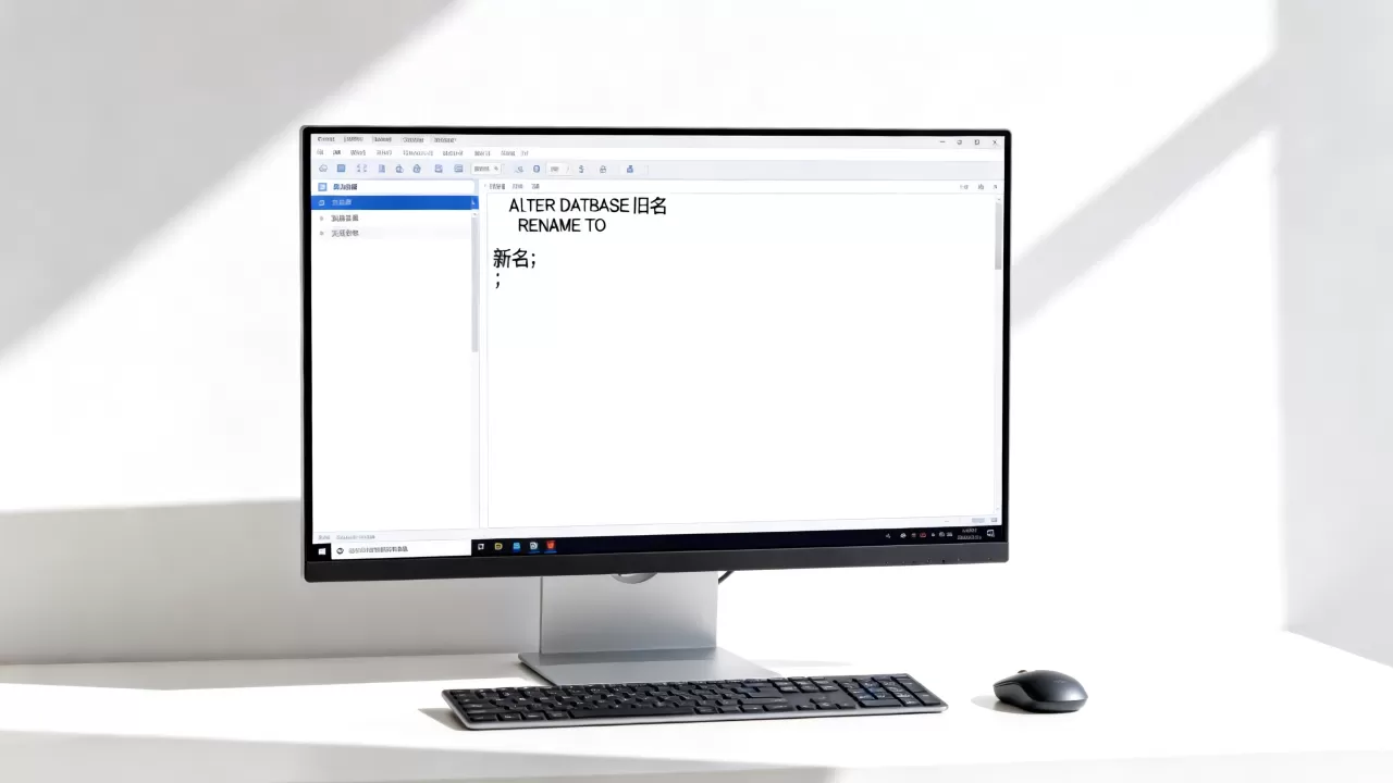 alter修改数据库名具体怎么操作?修改数据库名称的正确方法 alter修改数据库名具体怎么操作?修改数据库名称的正确方法