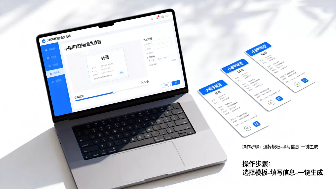 个人小程序标签怎么一键生成?小程序标签批量制作工具 个人小程序标签怎么一键生成?小程序标签批量制作工具