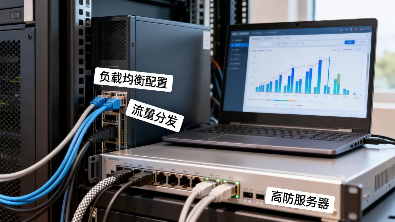 高防主机负载均衡怎么配置？高防服务器负载均衡原理