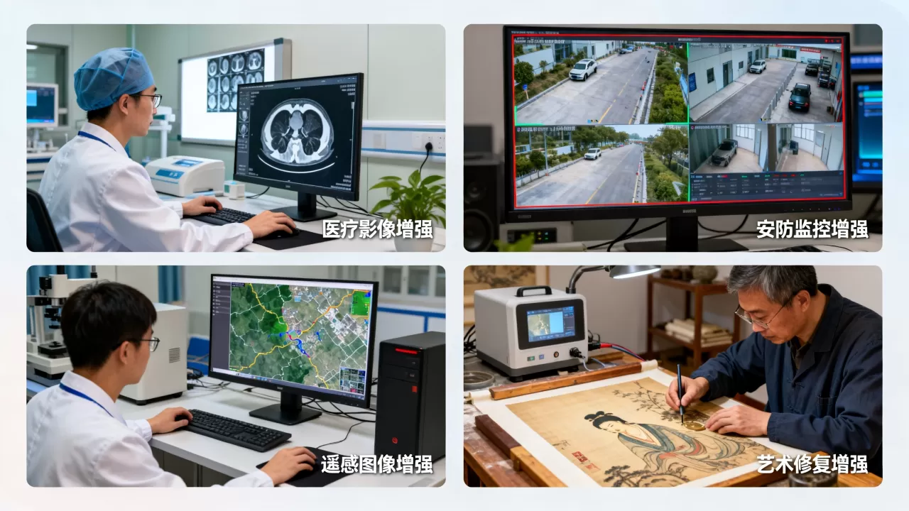 图像增强应用有哪些?图像增强技术主要应用于哪些领域 图像增强应用有哪些?图像增强技术主要应用于哪些领域