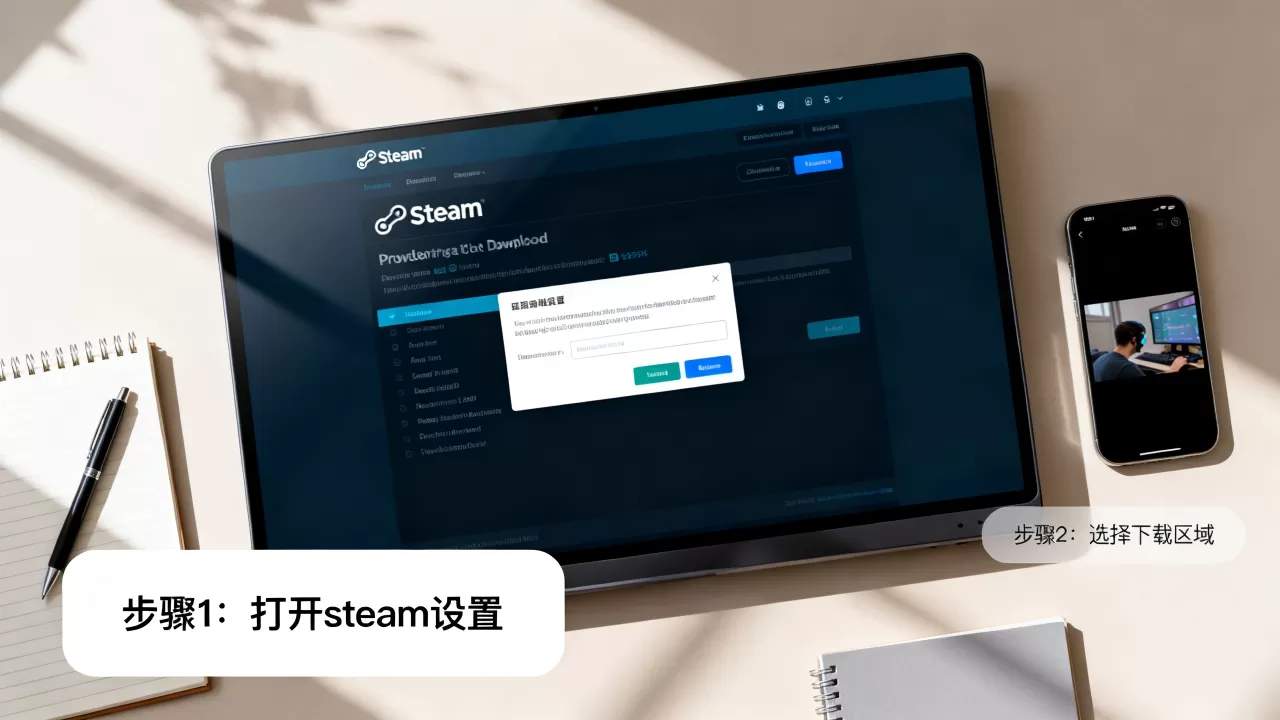 steam cdn锁定工具怎么用?steam下载速度慢怎么解决 steam cdn锁定工具怎么用?steam下载速度慢怎么解决