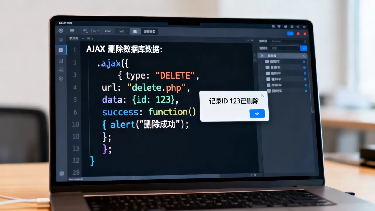 如何通过AJAX删除数据库数据?ajax异步删除数据库记录 如何通过AJAX删除数据库数据?ajax异步删除数据库记录