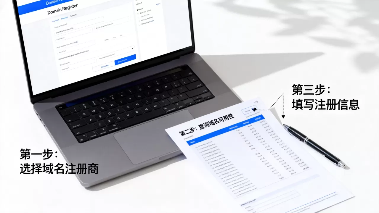 商城域名注册怎么操作？域名注册流程及费用详解