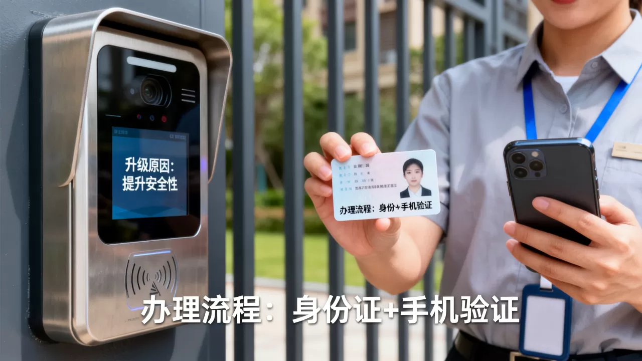 小区智能门禁为何升级?升级后如何办理门禁卡 小区智能门禁为何升级?升级后如何办理门禁卡