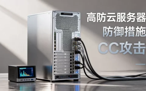 高防云服务器防御措施有哪些?高防服务器怎么防止cc攻击