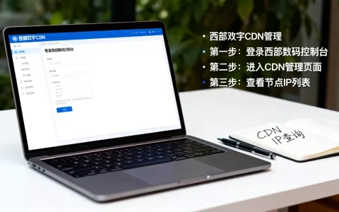 西部数码cdnip怎么查?西部数码cdnip查询方法