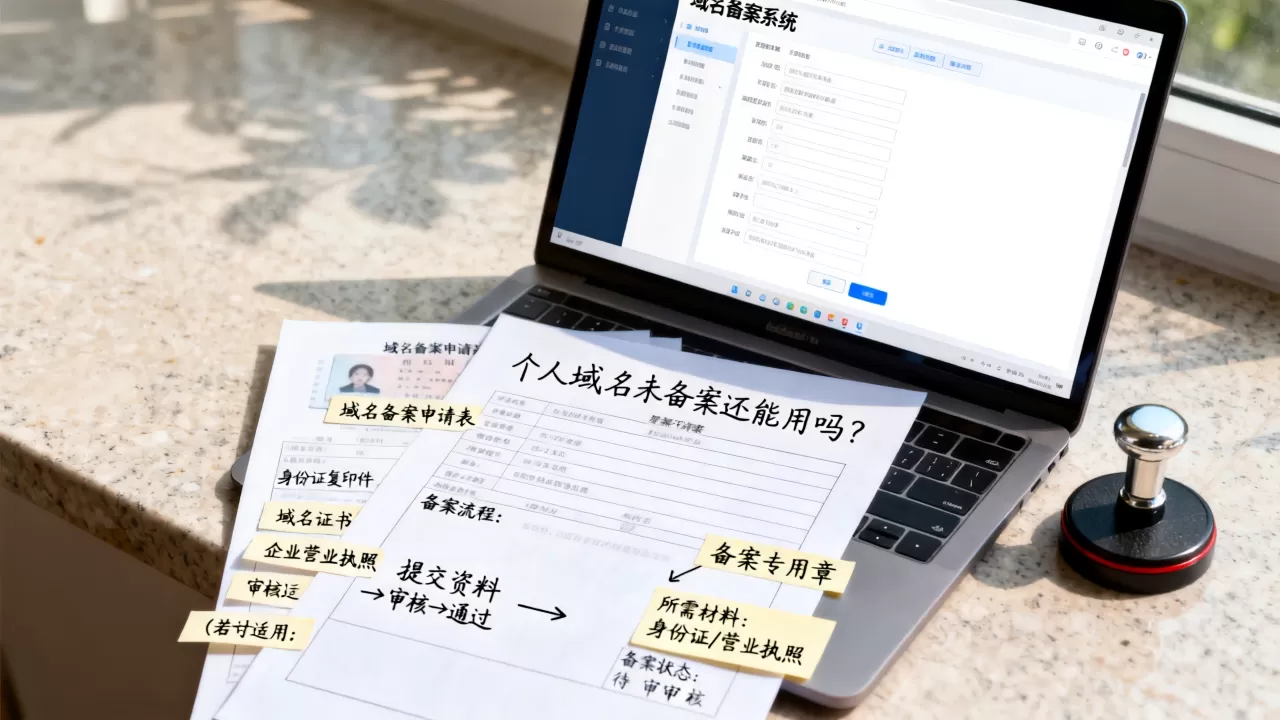 个人域名未备案还能用吗?域名备案流程及所需材料 个人域名未备案还能用吗?域名备案流程及所需材料