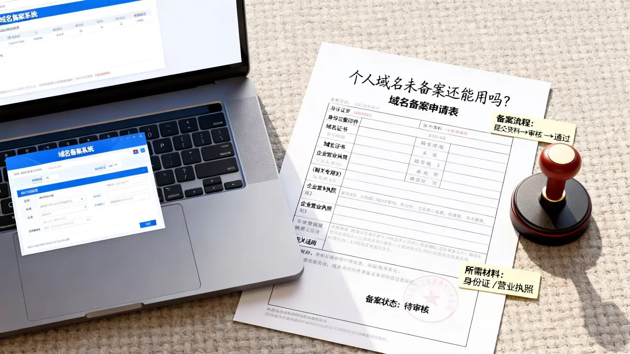 个人域名未备案还能用吗?域名备案流程及所需材料 个人域名未备案还能用吗?域名备案流程及所需材料