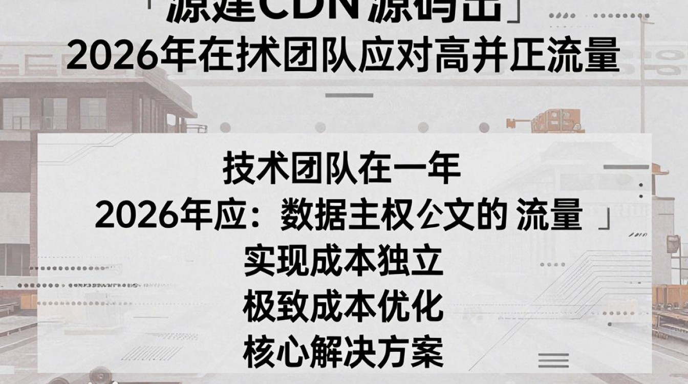 自建CDN源码怎么搭建，自建CDN源码