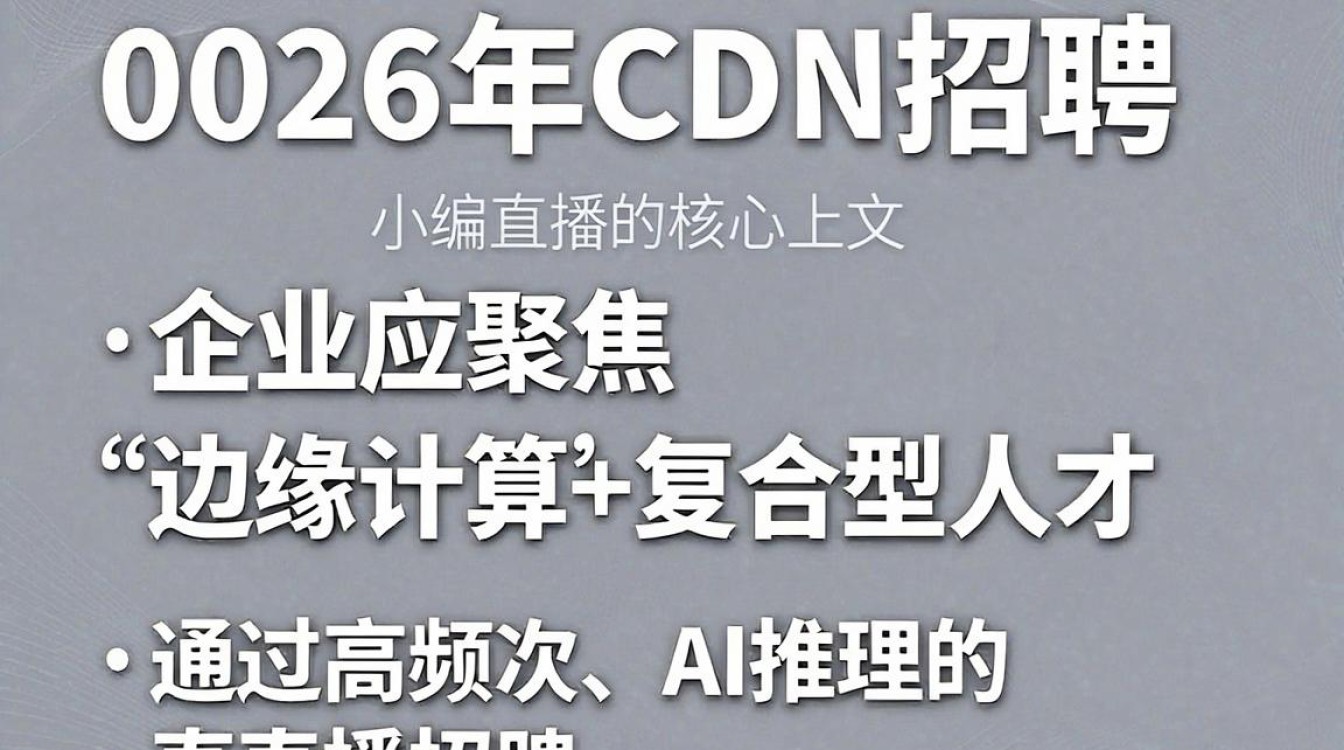 cdn招聘直播吗？CDN招聘直播岗位有哪些