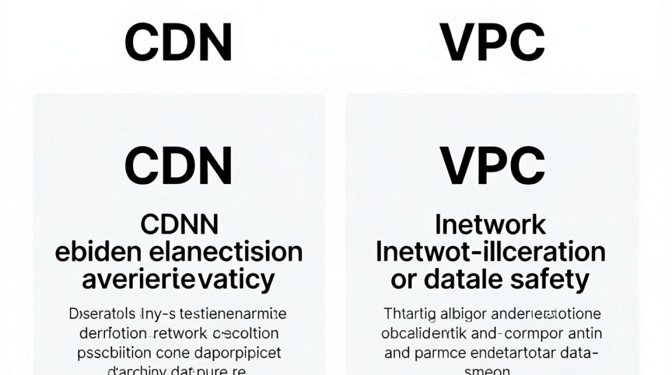 cdn和vpc是什么关系，cdn和vpc区别