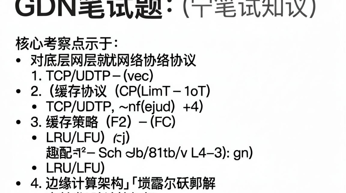 cdn笔试题，cdn笔试面试题及答案