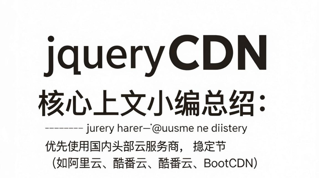 jquery公共cdn怎么用，jquery cdn加速