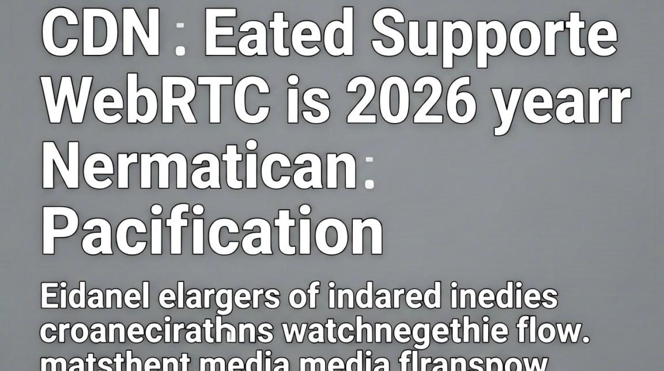 CDN支持WebRTC吗，CDN支持WebRTC