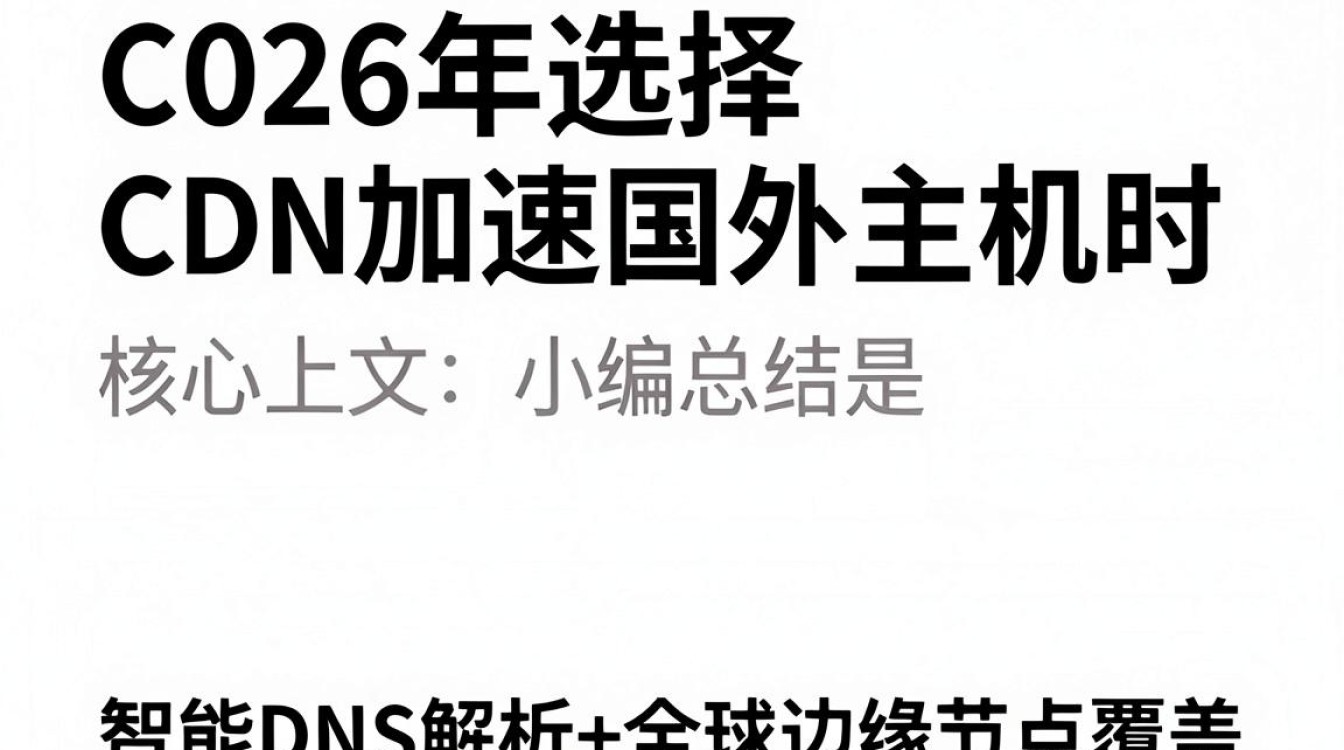 cdn 国外主机