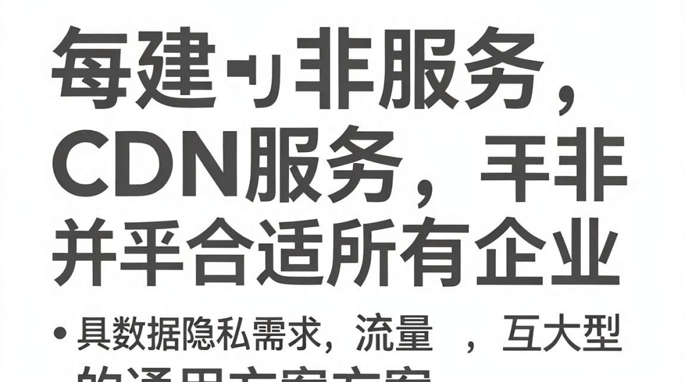 自建cdn服务