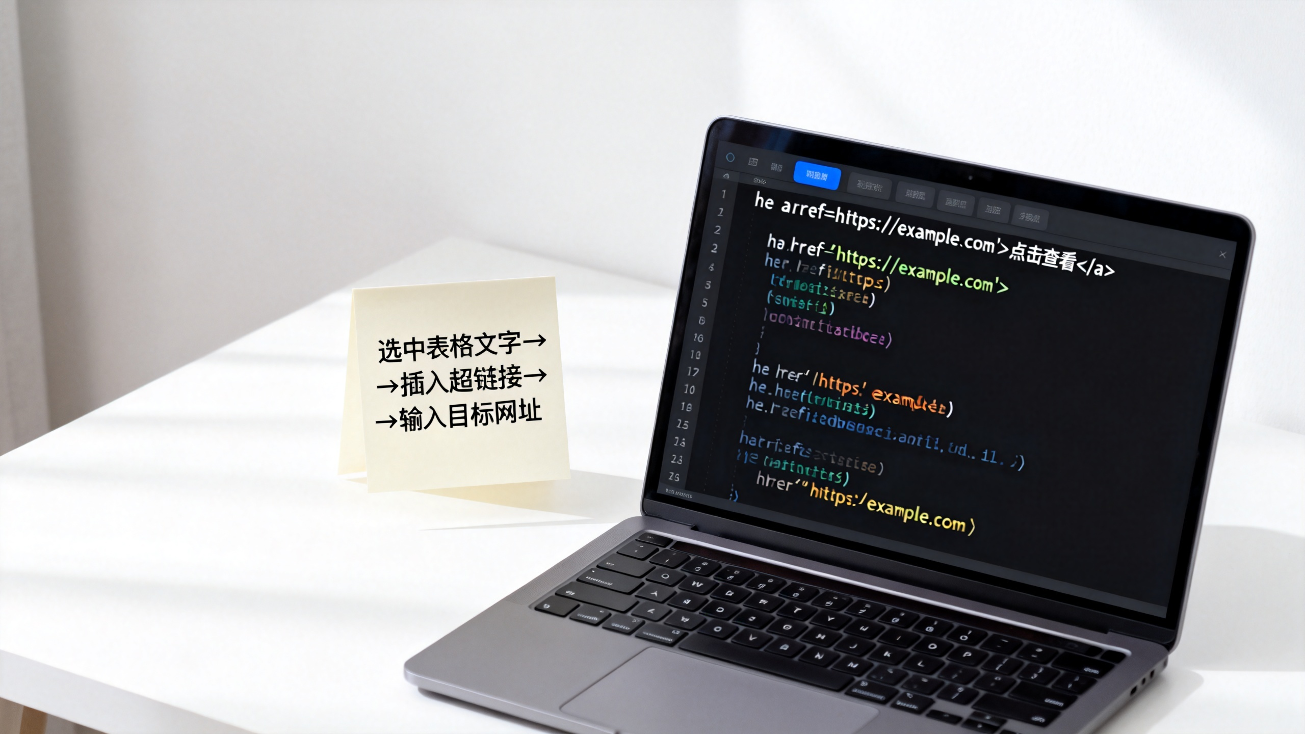 html表格文字链接怎么设置？html表格超链接代码怎么写