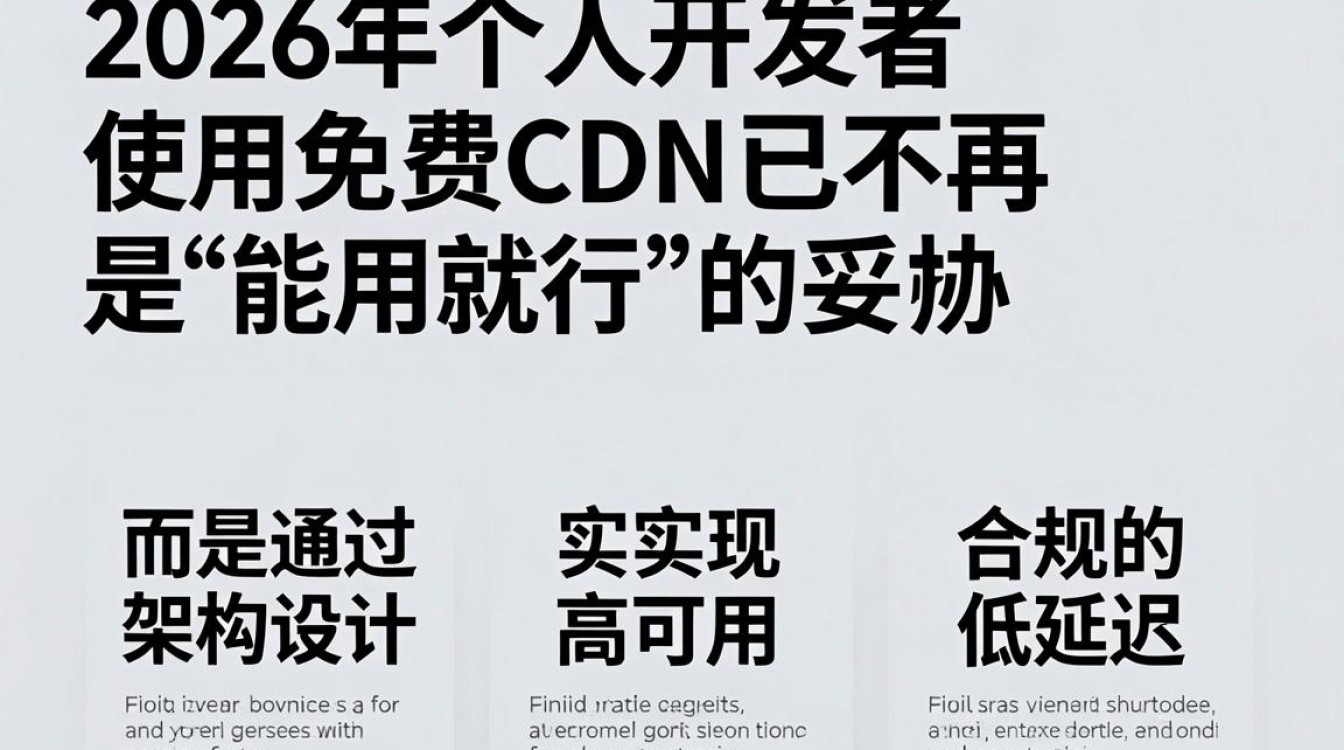 免费cdn个人