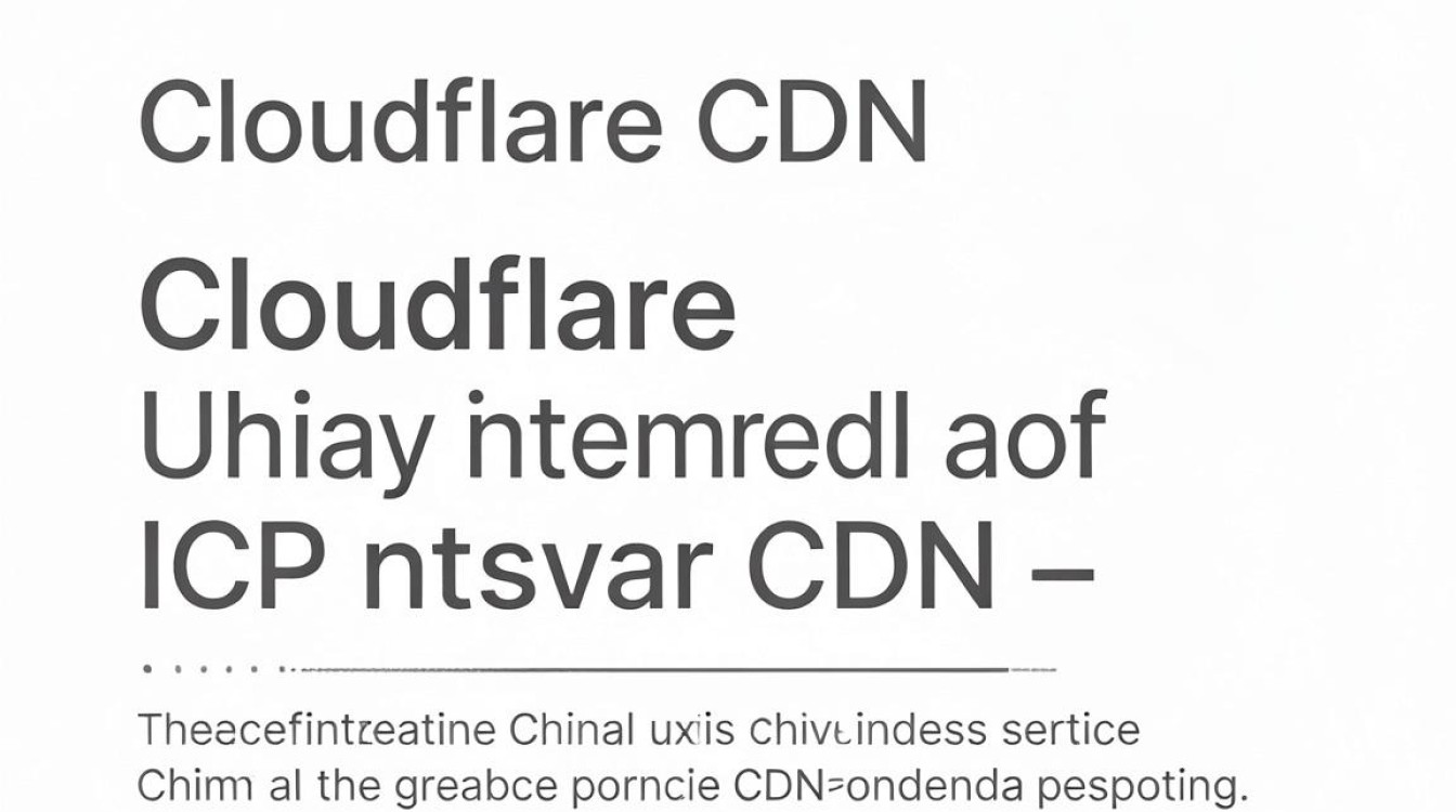 cloudflare cdn 备案