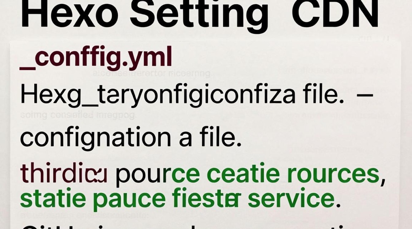hexo设置cdn