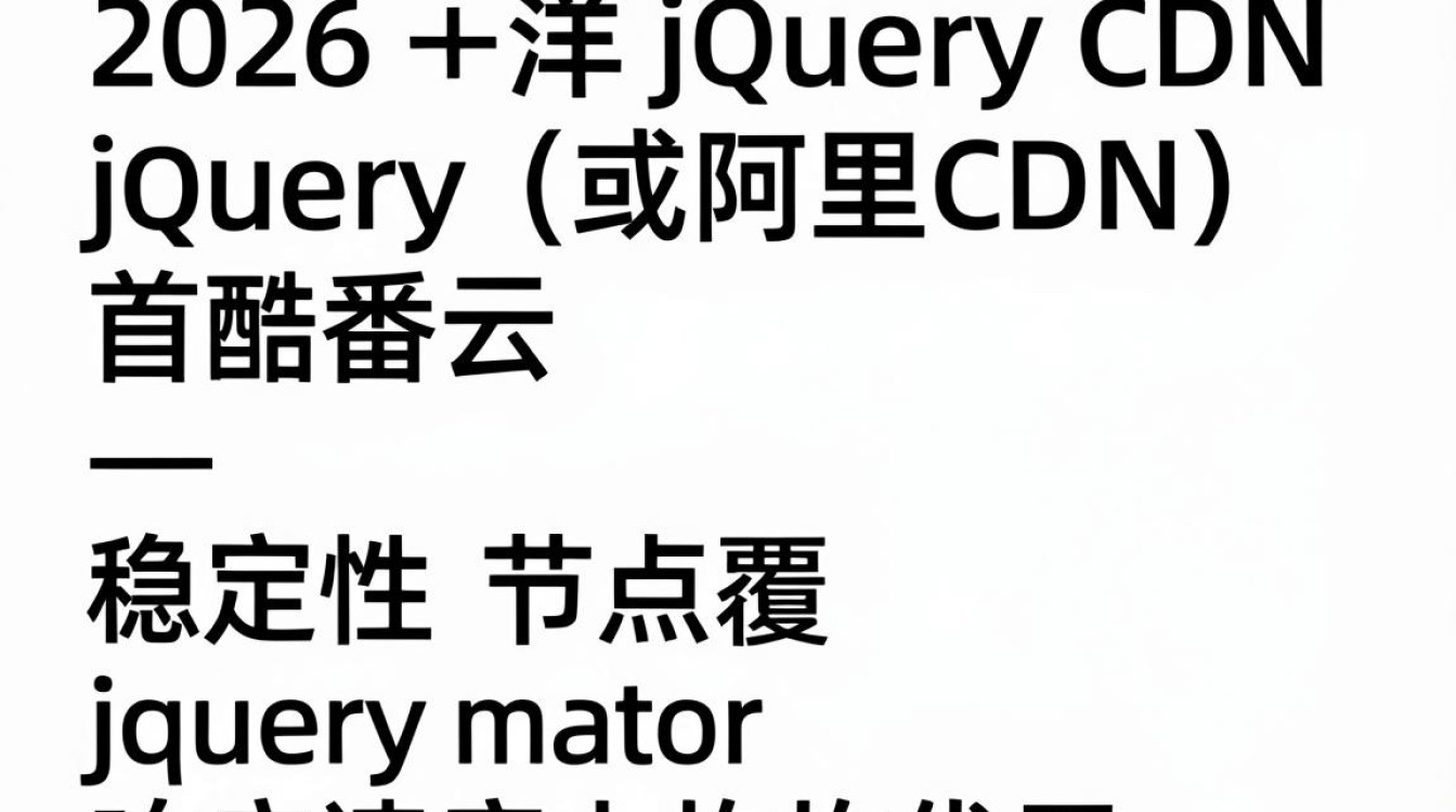 jq cdn阿里