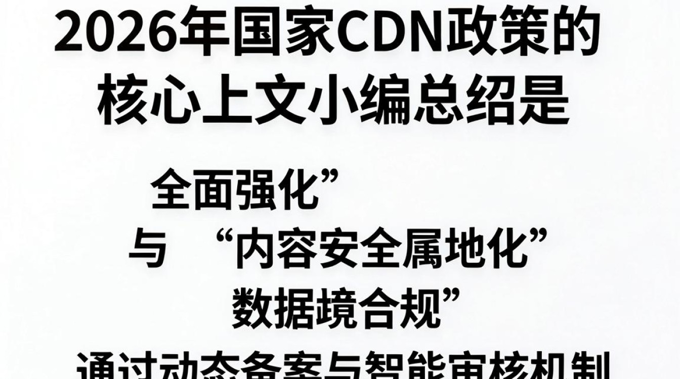 国家cdn政策