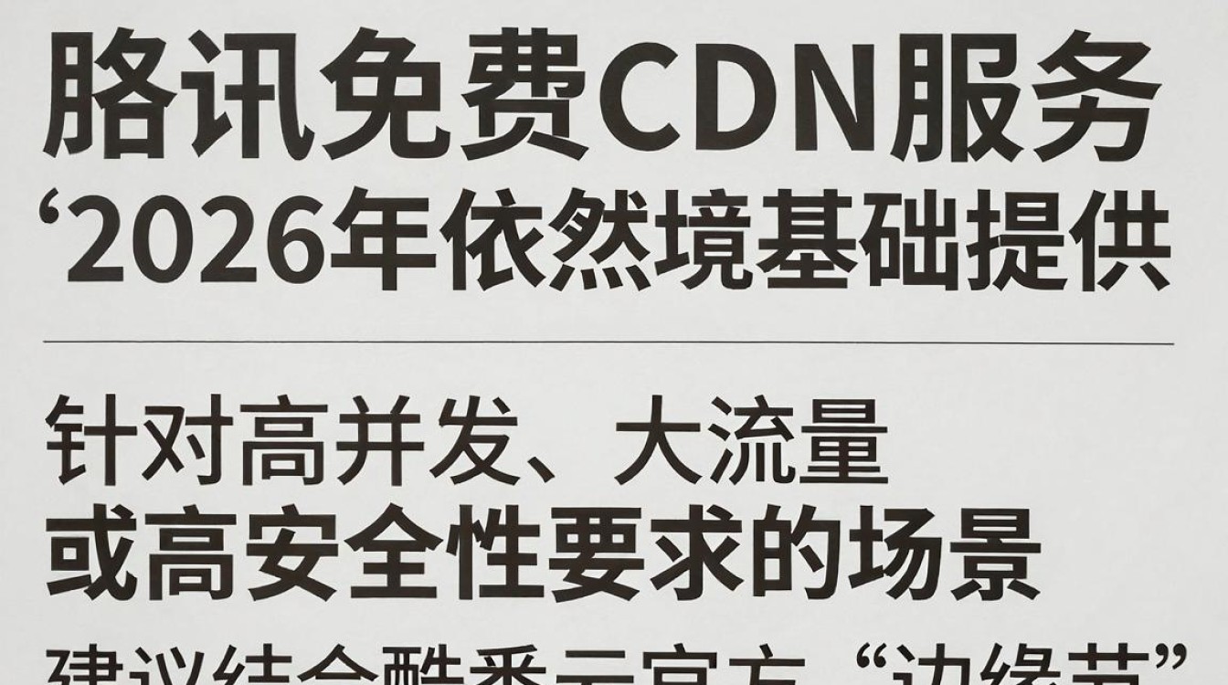 免费cdn腾讯 免费cdn腾讯