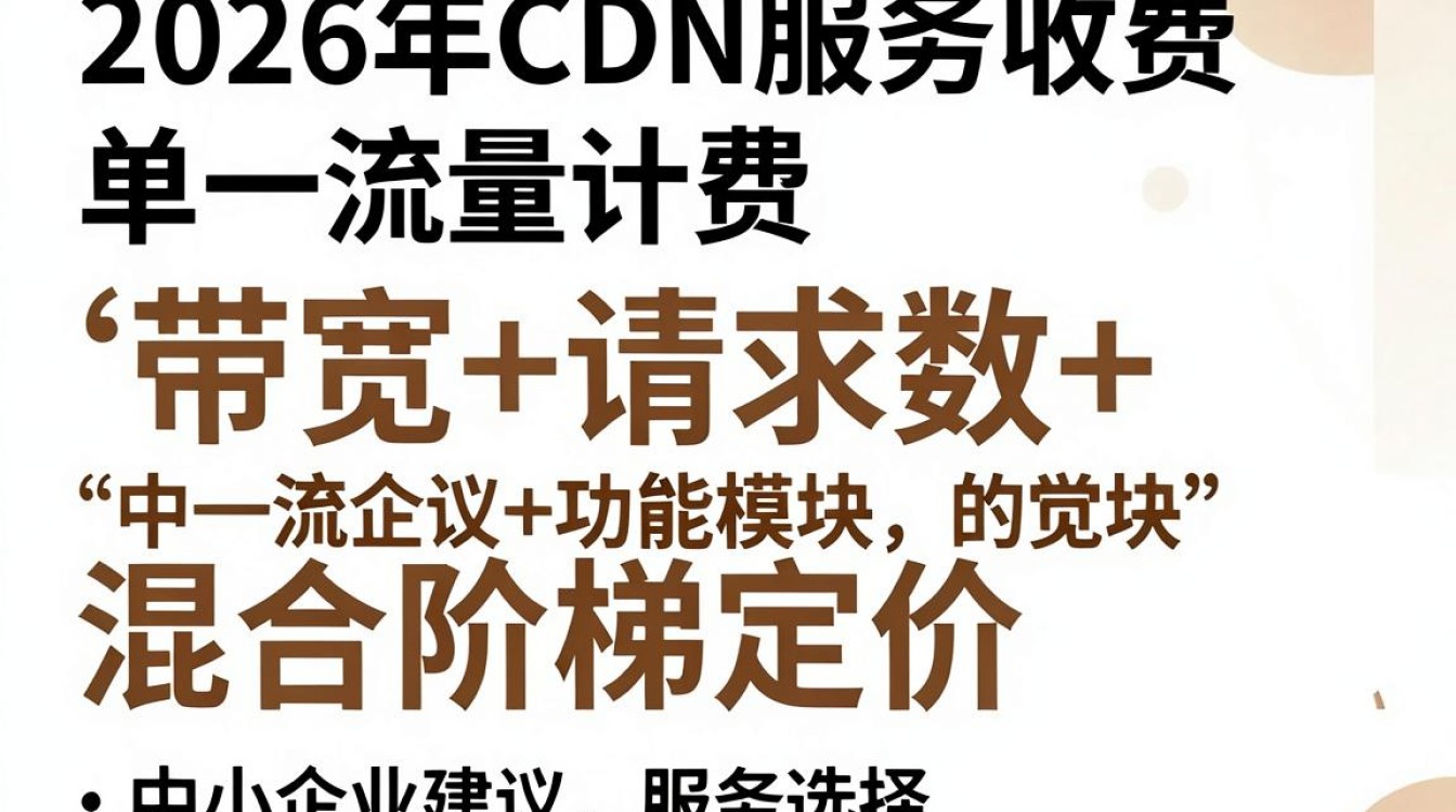cdn服务收费 cdn服务收费