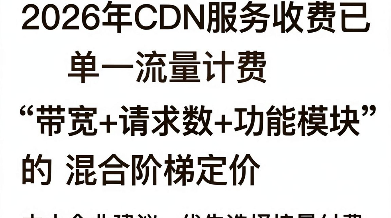 cdn服务收费 cdn服务收费