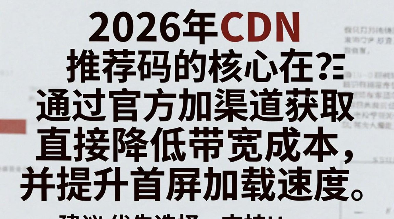 cdn 推荐码