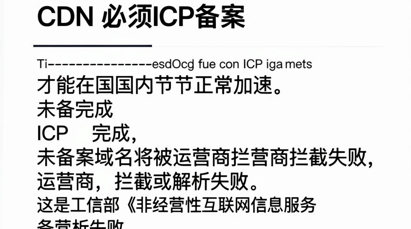 cdn过备案