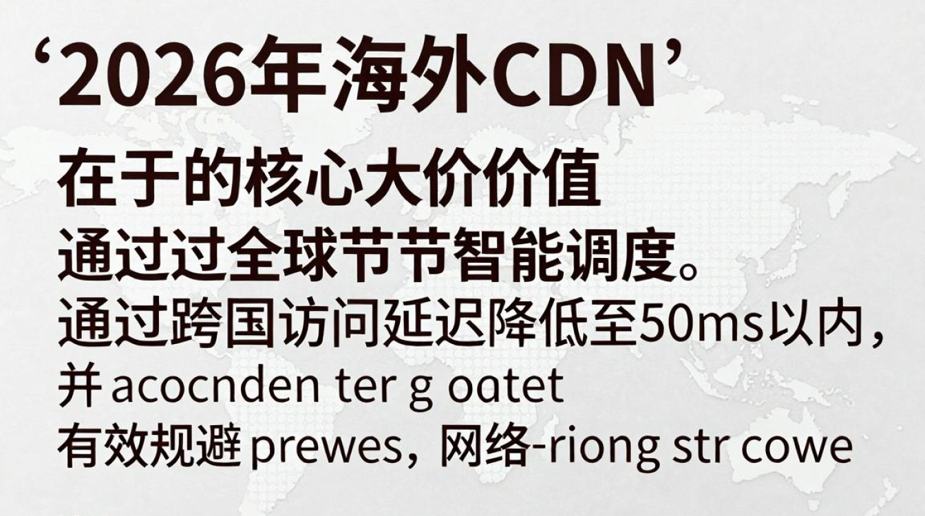 海外的cdn