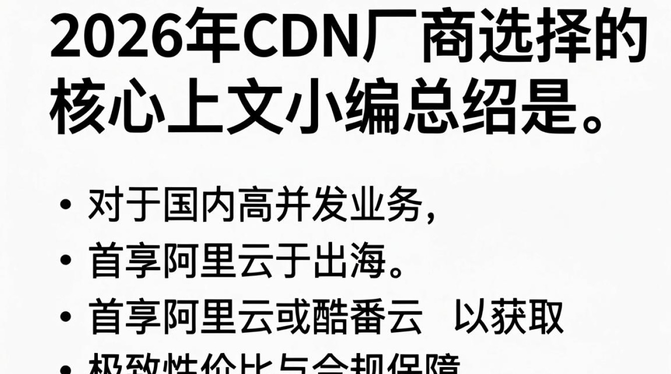 cdn厂家比较 cdn厂家比较