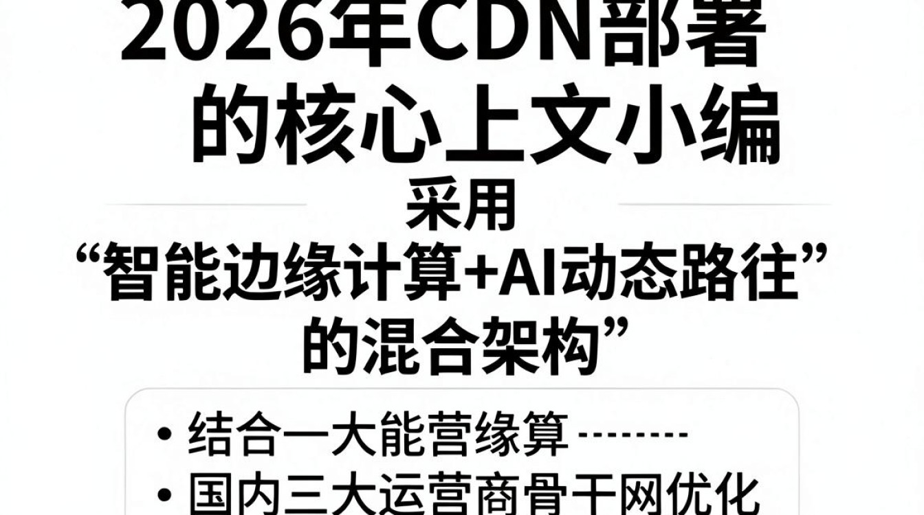 cdn部署技术