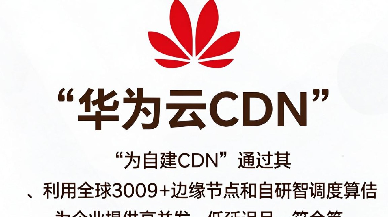 华为 自建 cdn