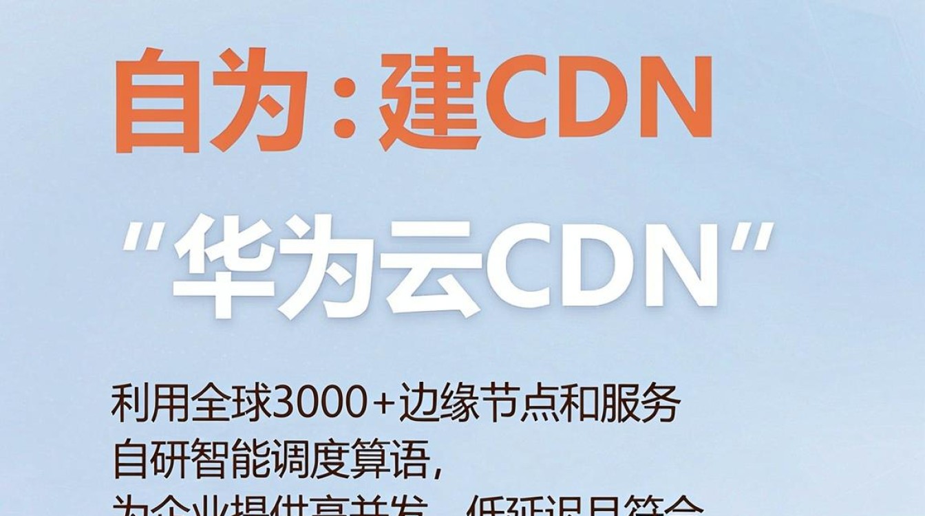 华为 自建 cdn