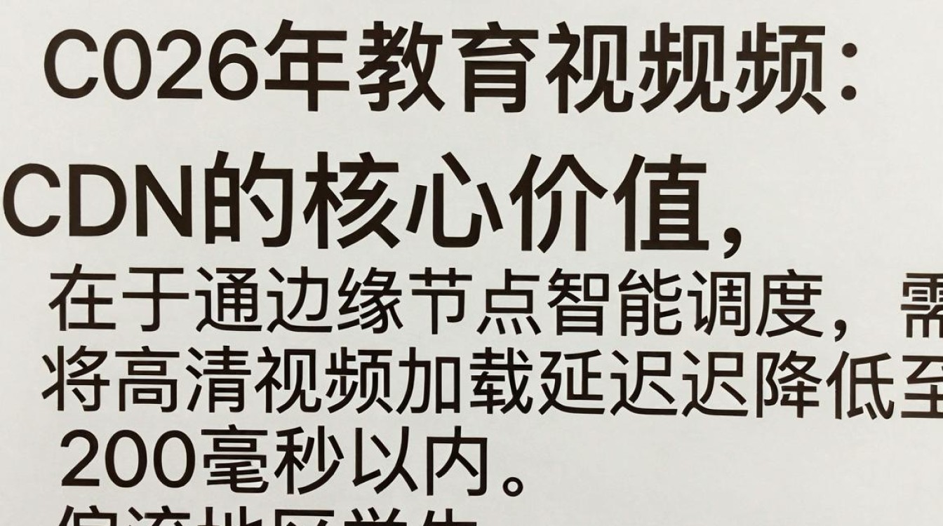 教育视频 cdn