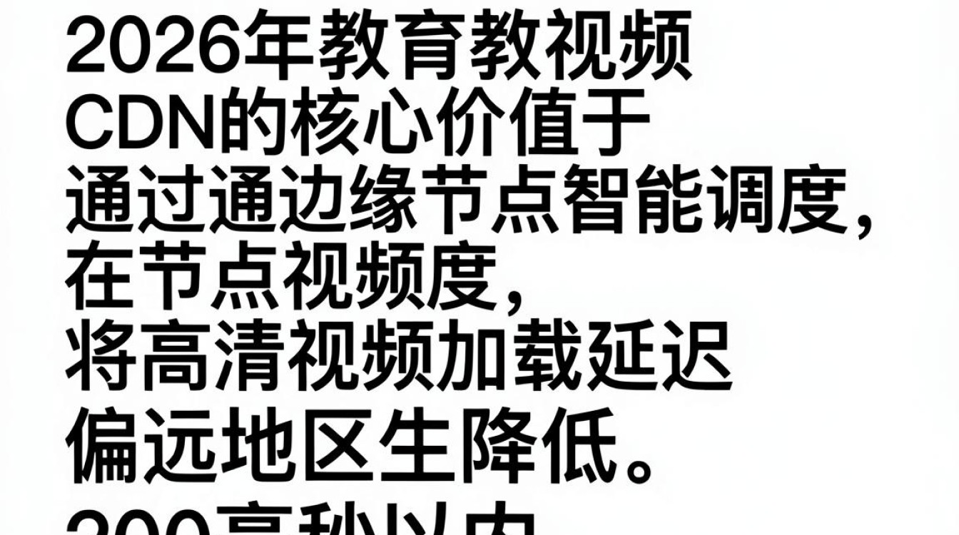 教育视频 cdn