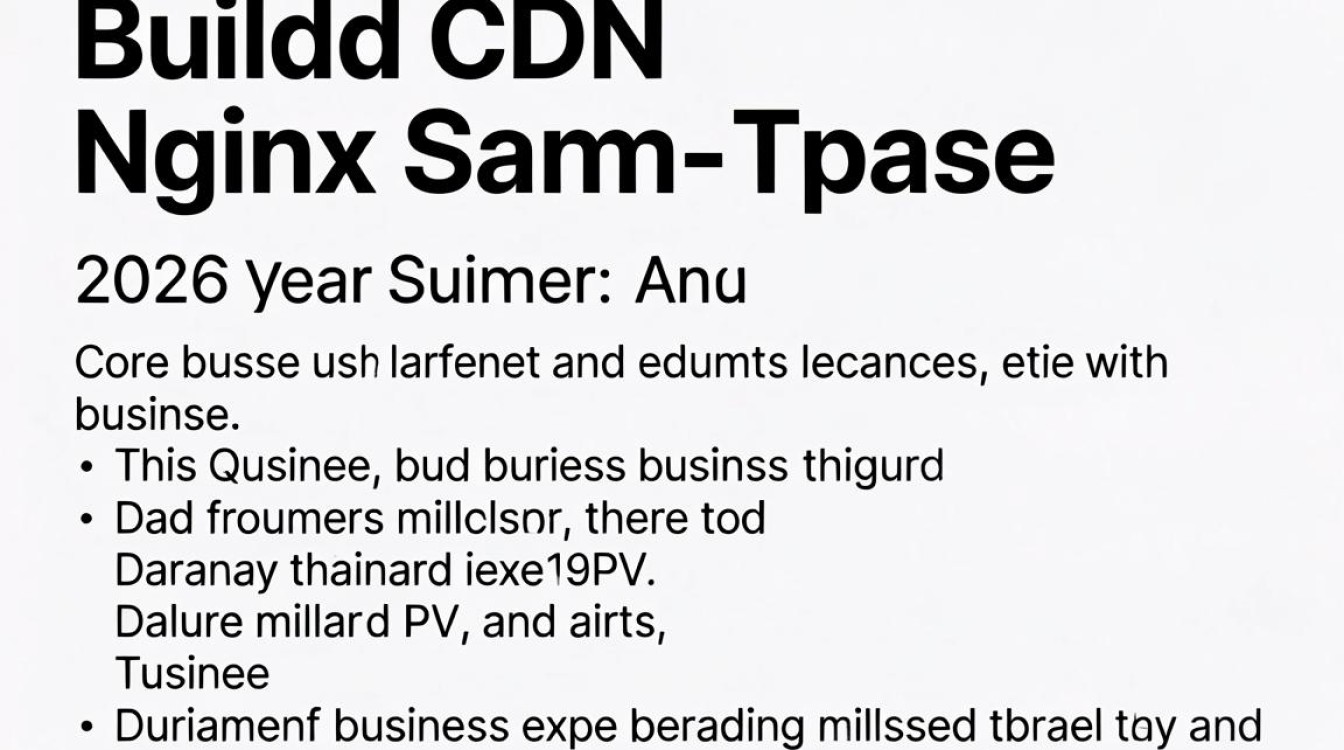 自建cdn nginx