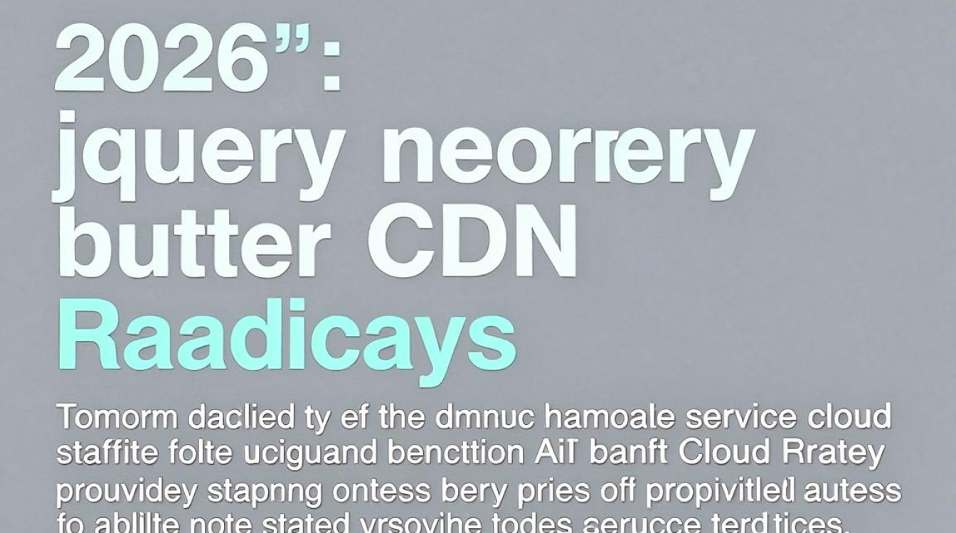 jquery接口cdn