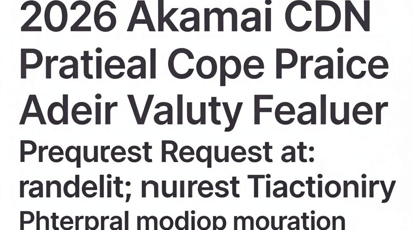 akamai cdn 报价
