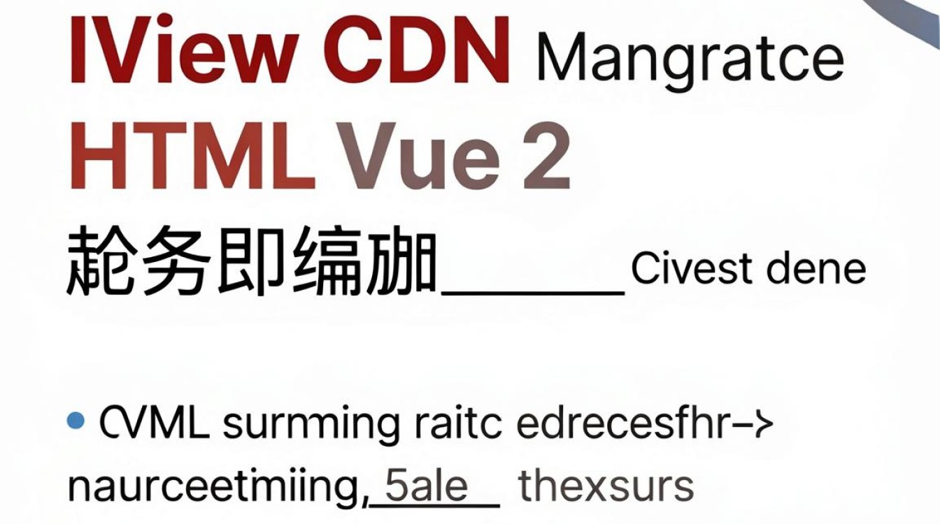 iview cdn html